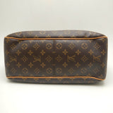 Louis Vuitton Monogram Delightful MM Shoulder Bag Brown