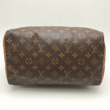 Louis Vuitton Monogram Speedy 30 Handbag Brown