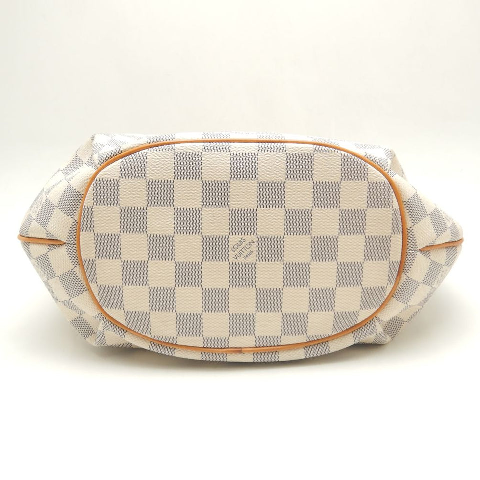 Louis Vuitton Damier Azur Riviera PM Handbag White