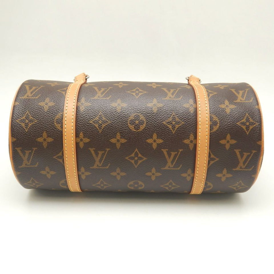 Louis Vuitton Monogram Papillon 26 Handbag Brown