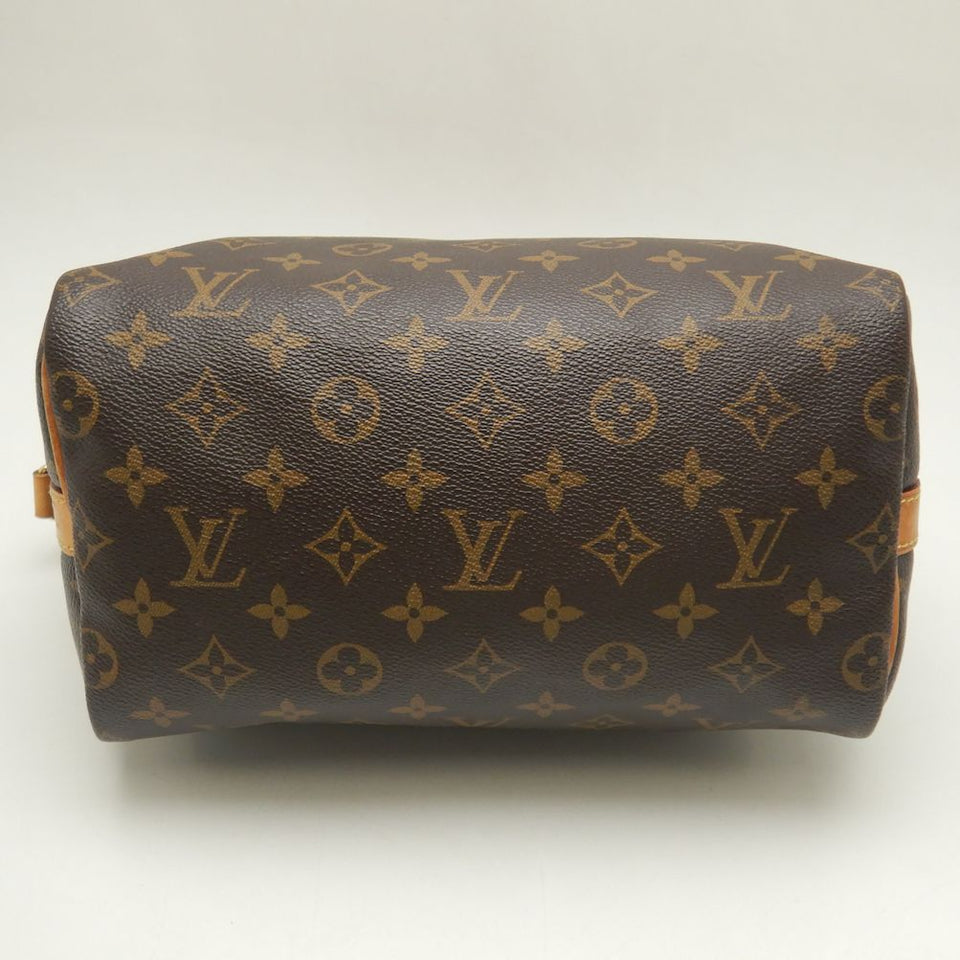 Louis Vuitton Monogram Speedy Bandouliere 25 Handbag Brown