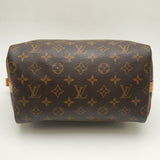 Louis Vuitton Monogram Speedy Bandouliere 25 Handbag Brown