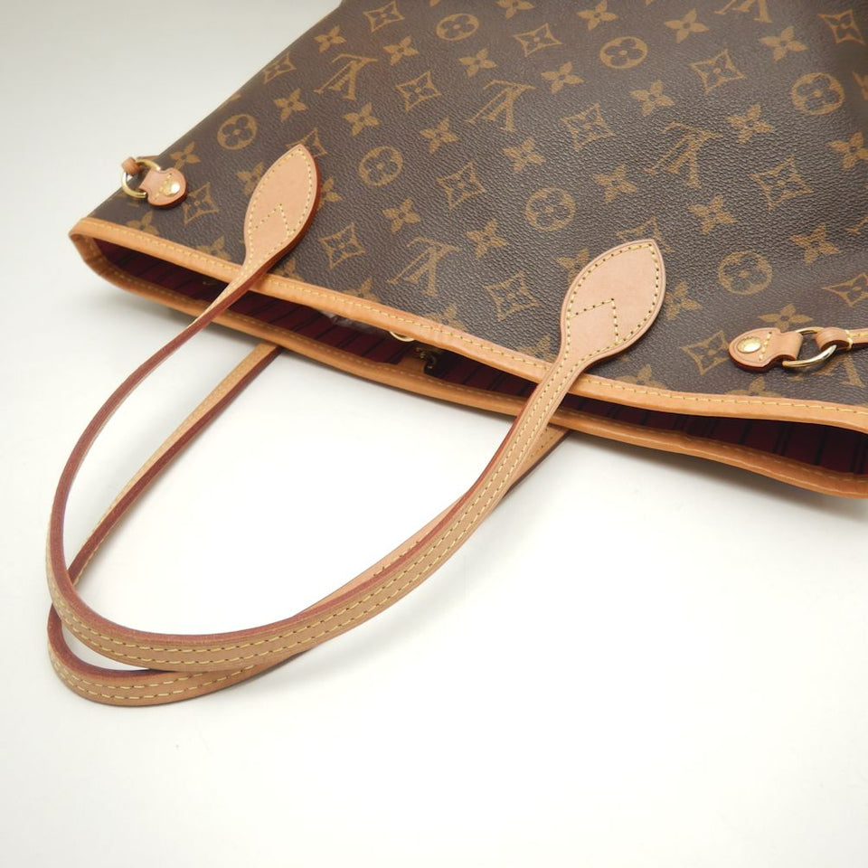 Louis Vuitton Monogram Neverfull PM Tote Bag Brown