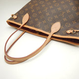 Louis Vuitton Monogram Neverfull PM Tote Bag Brown