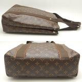 Louis Vuitton Monogram Bobourg Tote Bag Brown