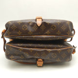 Louis Vuitton Monogram Saumur 30 Shoulder Bag Brown