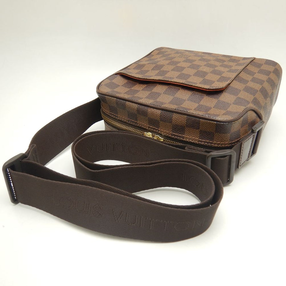 Louis Vuitton Damier Olaf PM Shoulder Bag Ebene