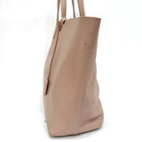 Saint Laurent- Leather Tote Bag With B Rank Pink Pouch