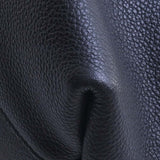 Saint Laurent- Leather Shopping Bag Tote Bag Black