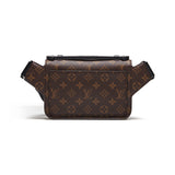 Louis Vuitton Monogram Macassar S Lock Shoulder Bag