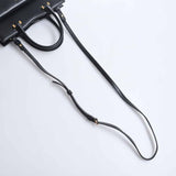 Saint Laurent- Leather Small 2way Handbag Black
