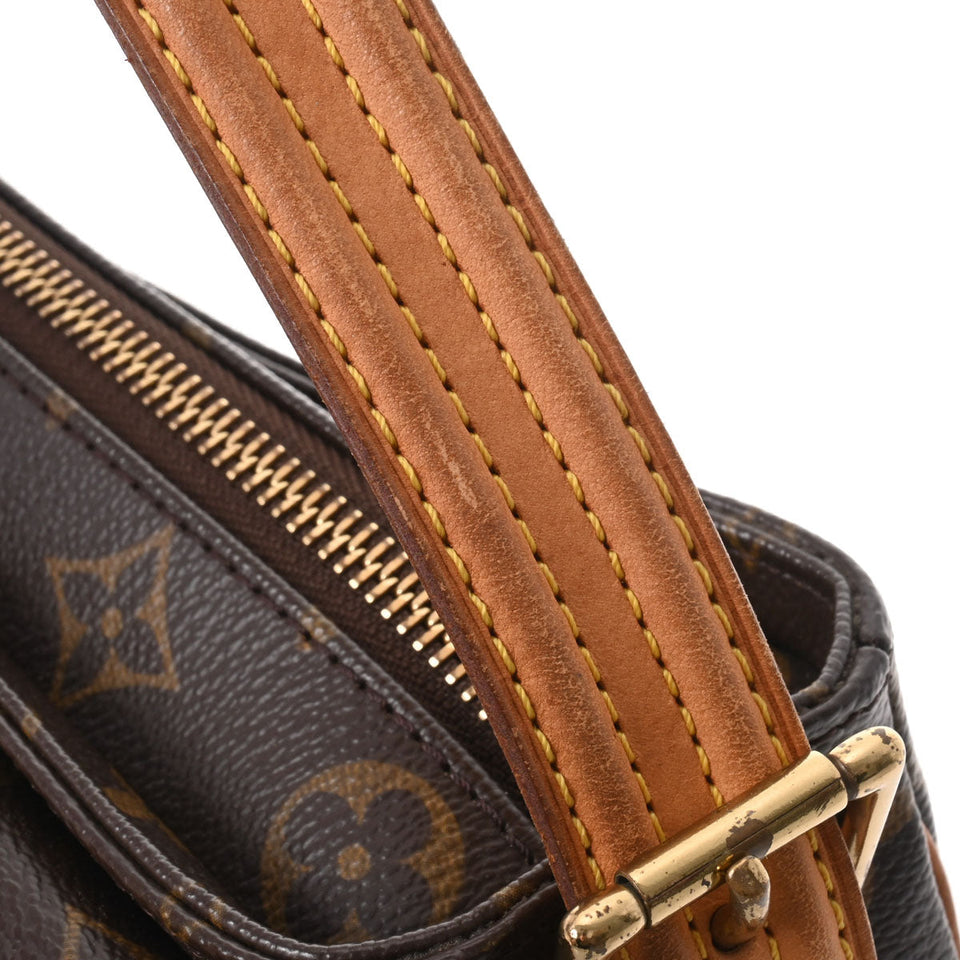 Louis Vuitton Monogram Viva Cite MM Brown Canvas Shoulder Bag