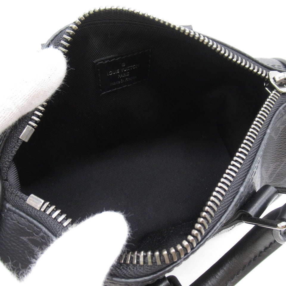 Louis Vuitton Keepall XS Shoulder Bag Canvas Monogram Eclipse Black