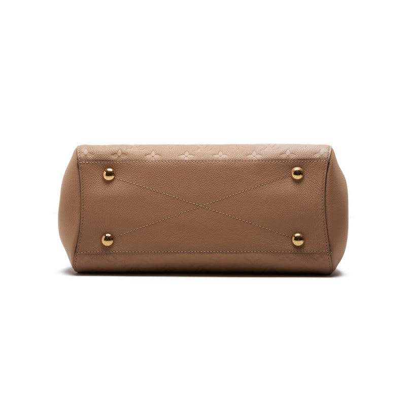 Louis Vuitton Monogram Implant Montaigne MM 2WAY Handbag