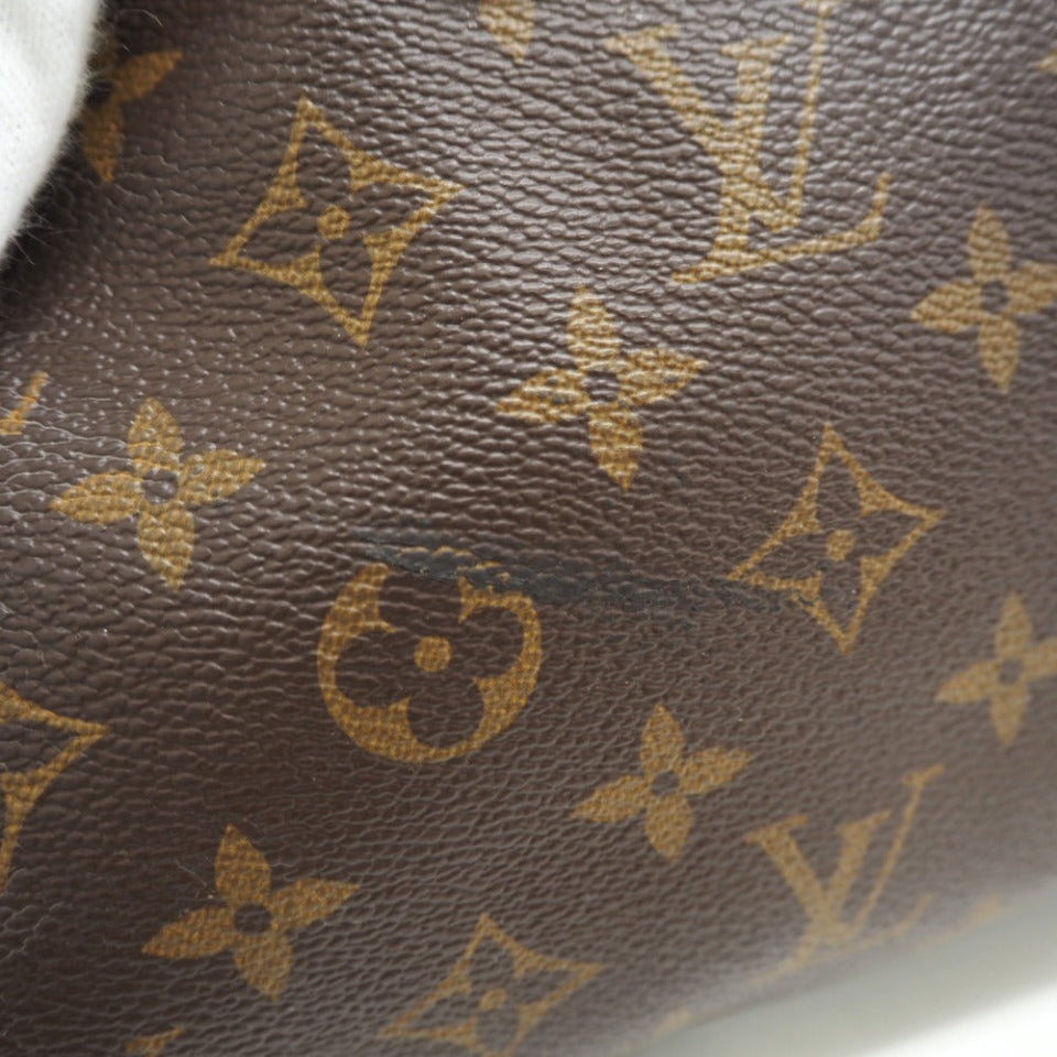 Louis Vuitton Pallas BB Monogram Shoulder Bag Brown