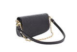Louis Vuitton Amplant Wallet On Chain Ivy Black