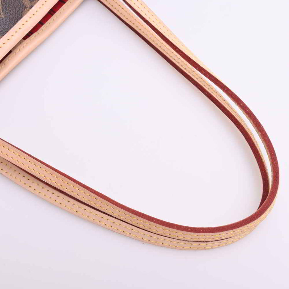 Louis Vuitton Monogram Neverfull MM Tote Bag Brown