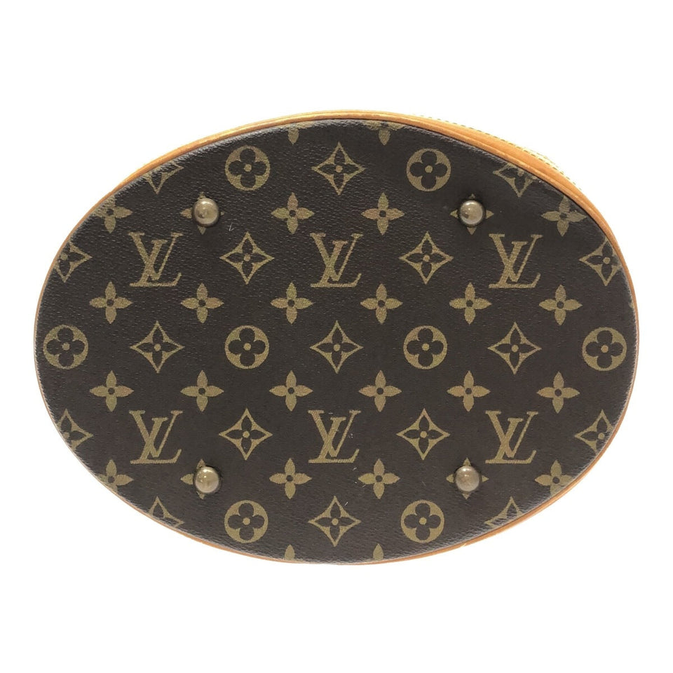 Louis Vuitton Bucket GM Shoulder Bag Monogram Canvas