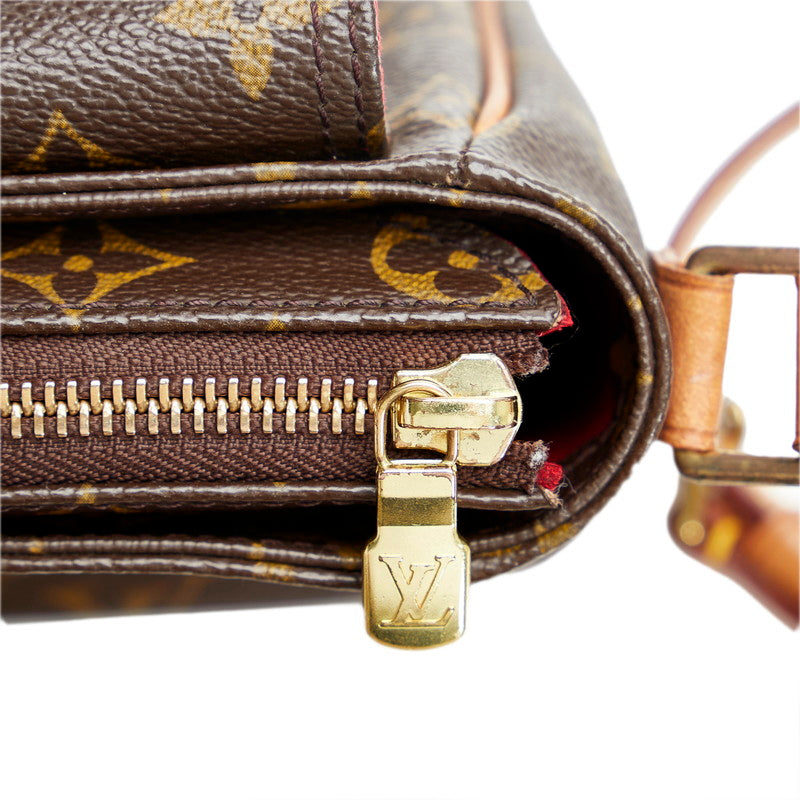 Louis Vuitton Monogram Viva Cite PM Shoulder Bag Brown