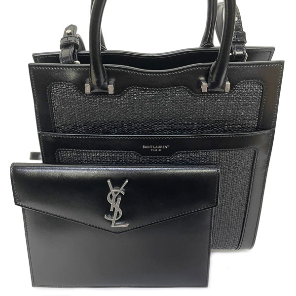 Saint Laurent- Handbag Paris Black