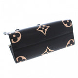 Louis Vuitton On The Go PM Tote Bag Black Beige