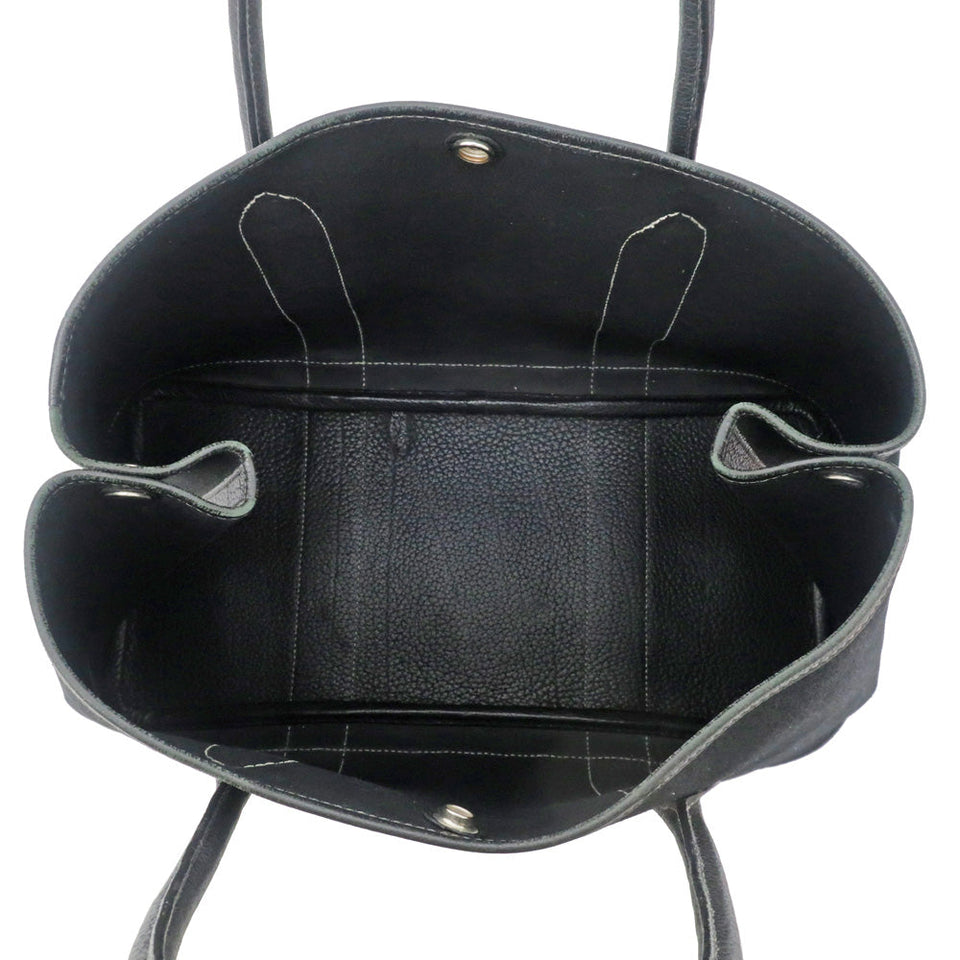 Hermes Garden Party PM Handbag Black