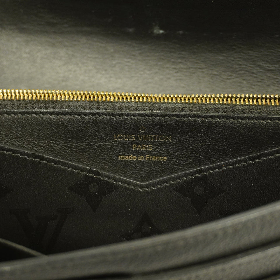 Louis Vuitton Bifold Long Wallet Monogram Pattern Portefeuille Verry Noir