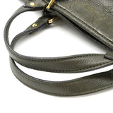 Louis Vuitton Monogram Mahina Stella PM Tote Bag Leather Khaki