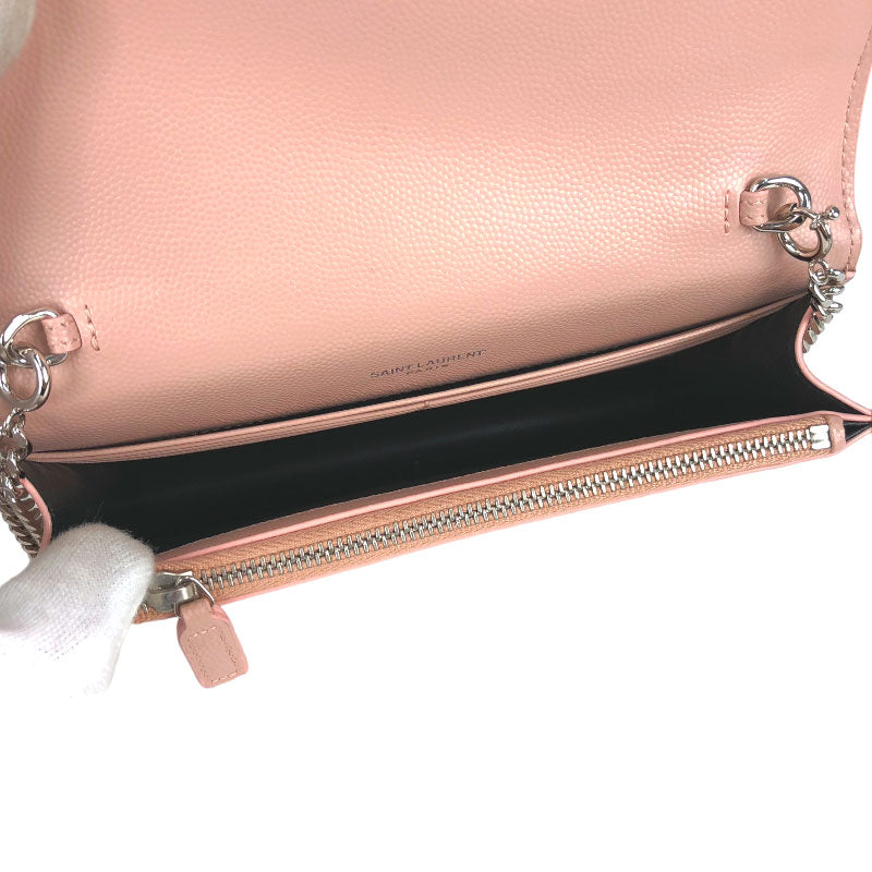 Saint Laurent- Kate Chain Pink Shoulder Bag