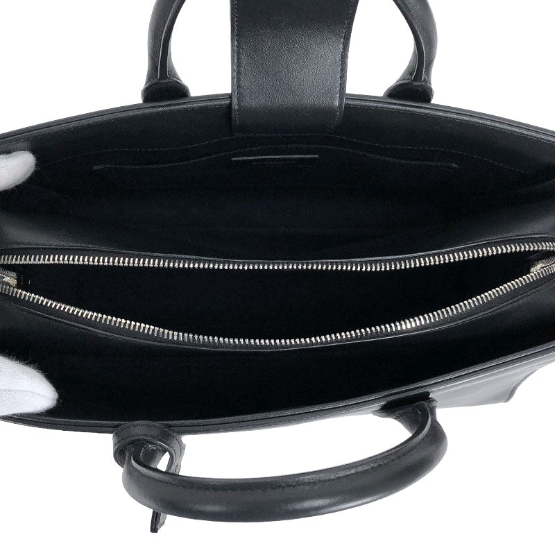 Saint Laurent- Gauche Calf Black Tote Bag