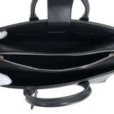 Saint Laurent- Gauche Calf Black Tote Bag