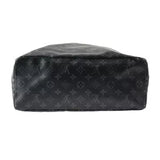 Louis Vuitton Monogram Eclipse Tote Bag Leather Black
