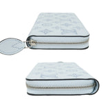 Louis Vuitton Mahina Long Wallet Zippy Wallet Denim Light Blue