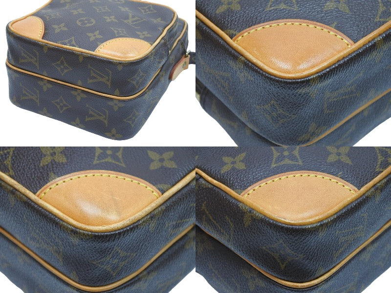 Louis Vuitton Shoulder Bag Amazon Pochette Pvc Leather Brown