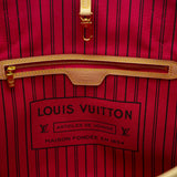 Louis Vuitton Monogram Neverfull MM Tote Bag Pivoine