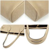 Louis Vuitton Neverfull MM Monogram Implant Tourtrell Greige Tote Bag