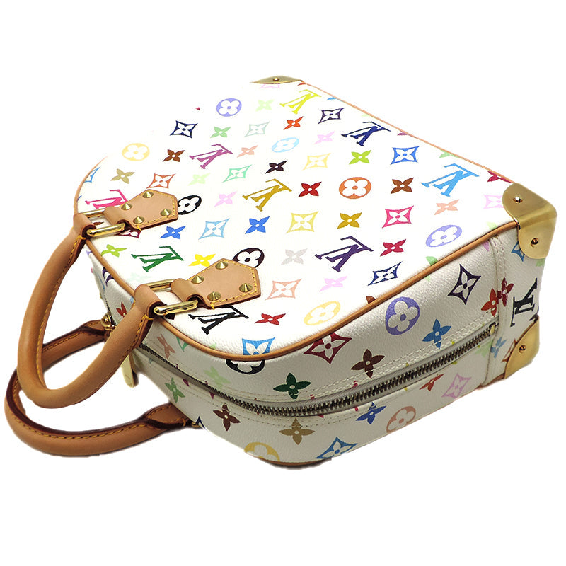 Louis Vuitton Trouville Bron Handbag Monogram Multicolor