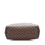 Louis Vuitton Damier Nolita Handbag Brown PVC Leather