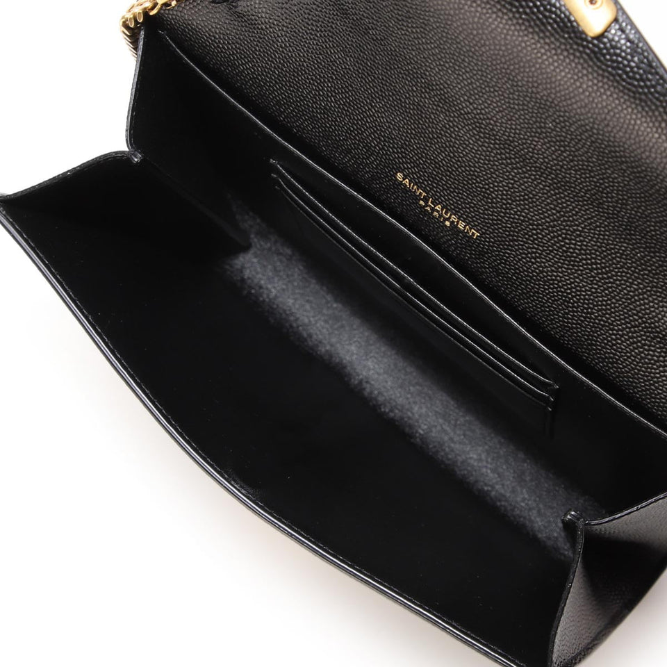 Saint Laurent- Wallet on Chain Black