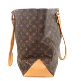 Louis Vuitton Cavalto Tote Bag Monogram Brown