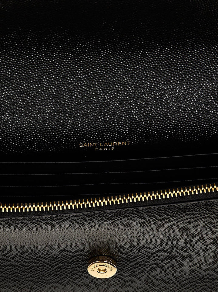 Saint Laurent- Paris Yves Nero Wallet Autumn/winter Black