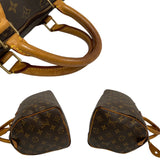 Louis Vuitton Speedy 25 Monogram Leather Mini Tote Brown