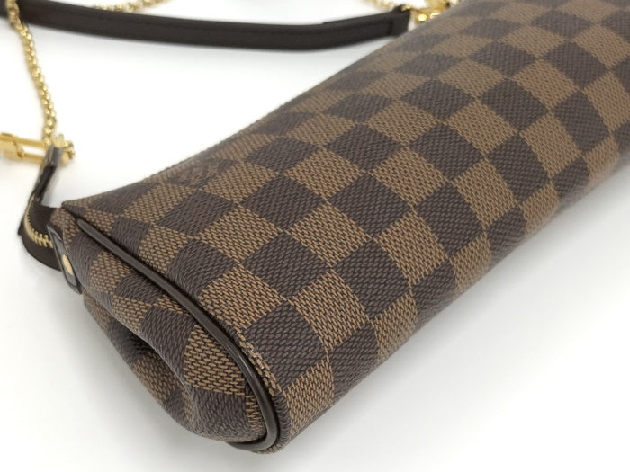 Louis Vuitton Eva 2way Shoulder Bag Damier Ebene