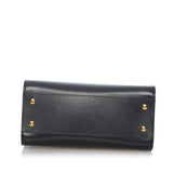Saint Laurent- Baby Cabas Black Leather Handbag Shoulder Bag