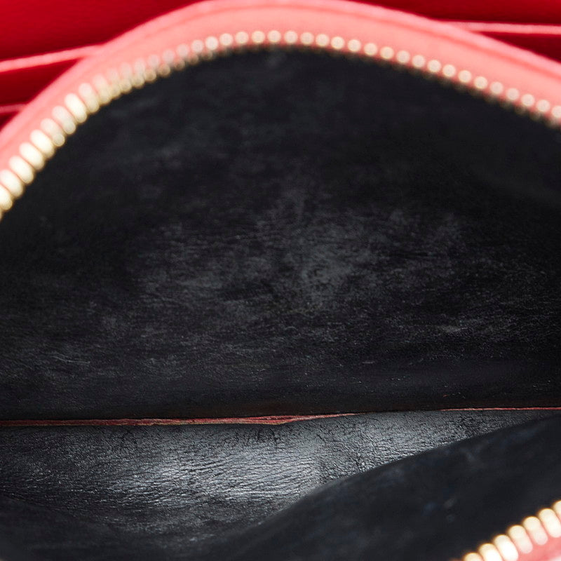 Saint Laurent- Chain Wallet Shoulder Bag Leather Red