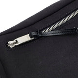 Saint Laurent- Body Bag Waist Bag Canvas Leather Black