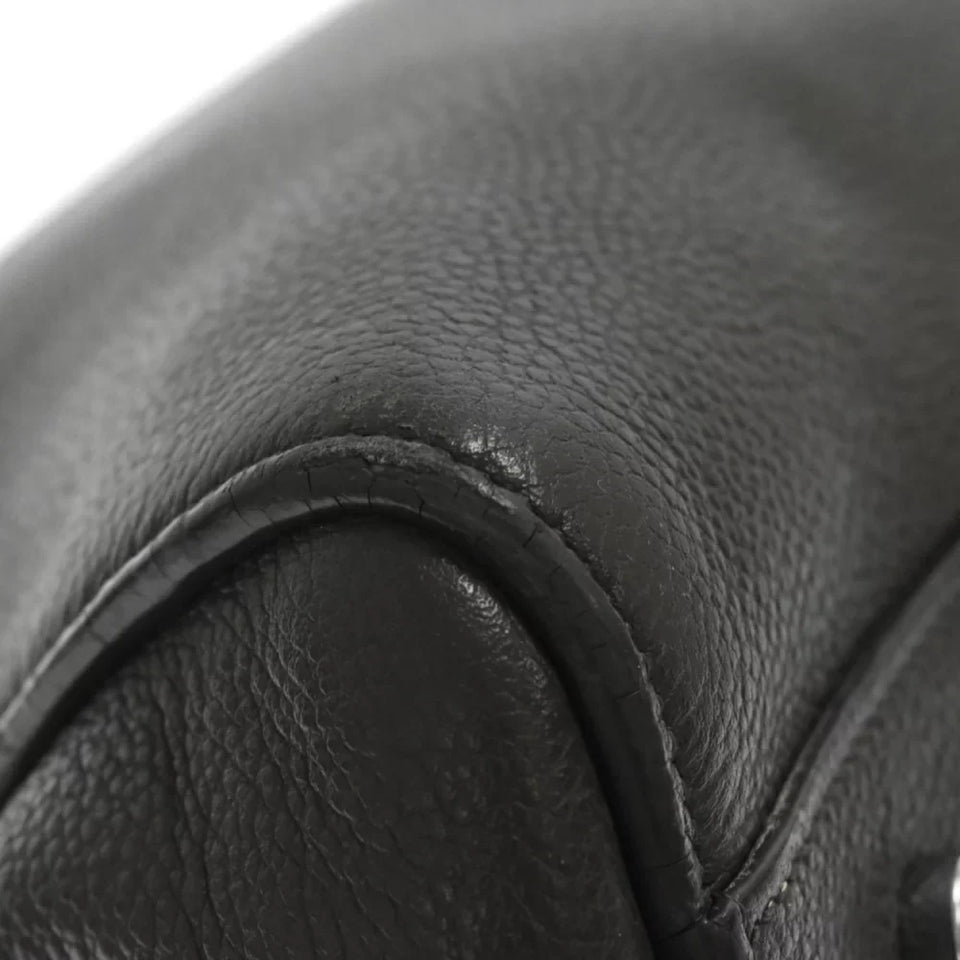 Saint Laurent- Paris Cava Rive Gauche Medium Handbag Gray