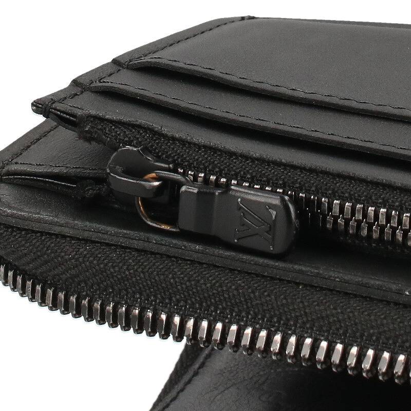 Louis Vuitton Vertical Monogram Shadow Wallet Black