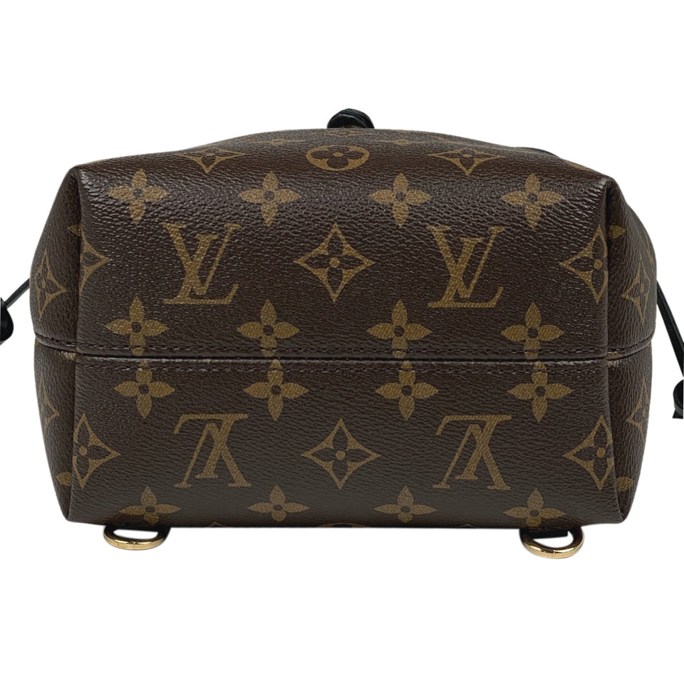 Louis Vuitton Montsouris NM BB Backpack Monogram Brown Black