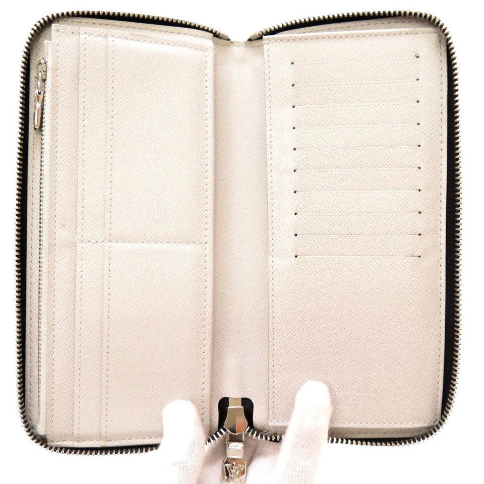 Louis Vuitton Monogram Eclipse Taigarama Zippy Wallet Vertical Bifold Wallet